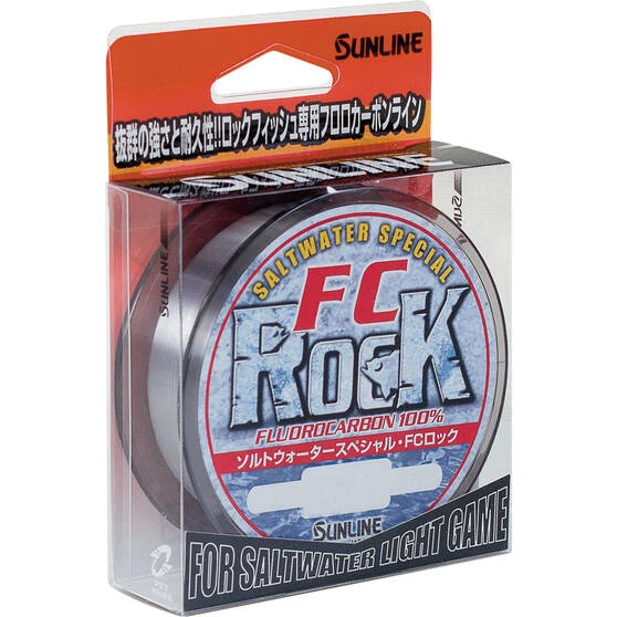 Sunline FC Rock Fluorocarbon Leader Line 100m 6lb 3 Sunline FC Rock Fluorocarbon Leader Line 100m 6lb