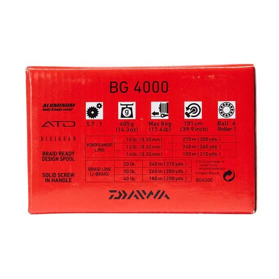 Daiwa BG 4000 Spinning Reel 9 Daiwa BG 4000 Spinning Reel - Image 7