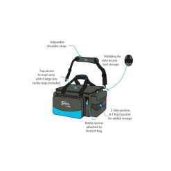 Pryml Fishermans Standard Tackle Bag 10 Pryml Fishermans Standard Tackle Bag -Shimano shop BCF 562408 03 hi res