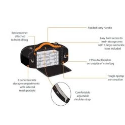 Pryml Predator Front Loader Tackle Bag -Shimano shop BCF 563597 05 hi res