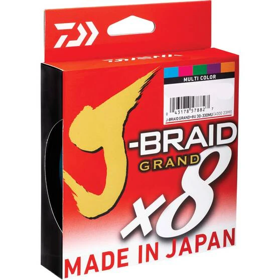 Daiwa J-Braid Grand Braid Line Multi 300m 3 Daiwa J-Braid Grand Braid Line Multi 300m