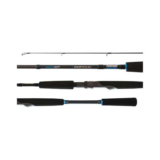 Nomad Spinning Rod 7ft 2in, 10LB-20LB 3 Nomad Spinning Rod 7ft 2in, 10LB-20LB