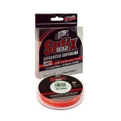 Sufix 832 Braid Line 150yds Orange Camo