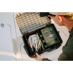 Meiho Bucket Mouth 9000 Tackle Box Black -Shimano shop BCF 642182 02 black hi res