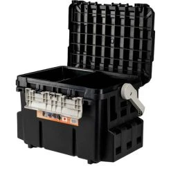 Meiho Bucket Mouth 7000 Tackle Box Black
