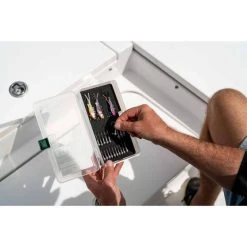 Meiho Slit Foam SC-LL Tackle Box Clear -Shimano shop BCF 643624 02 hi res