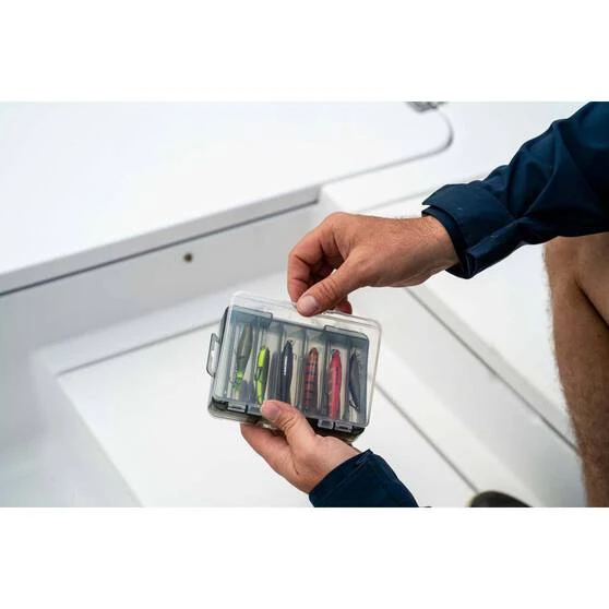 Meiho Reversible D-86 Tackle Box Clear 4 Meiho Reversible D-86 Tackle Box Clear - Image 2